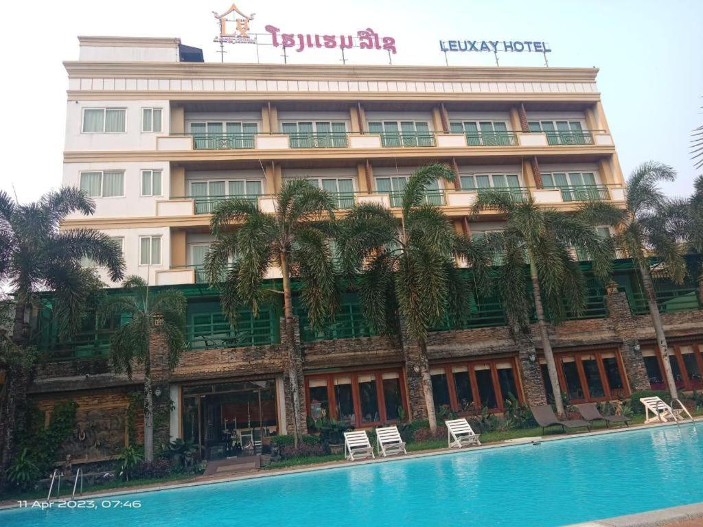 Leuxay Hotel Vientiane Exterior foto
